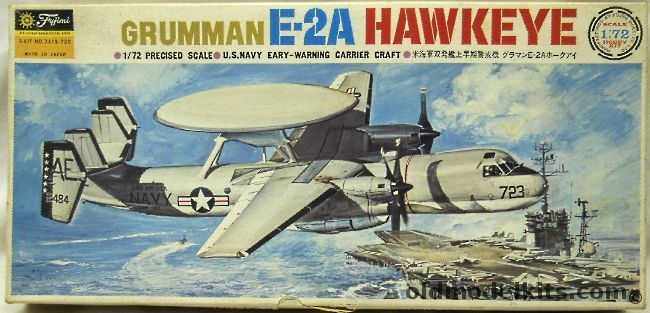 Fujimi 1/72 Grumman E-2A Hawkeye, 7A15-700 plastic model kit